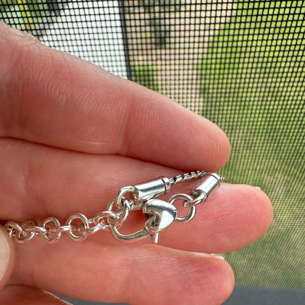 Brighton Silvertone Domenica Pendant Necklace NWT - Picture 4 of 10